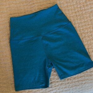 Beyond Yoga Women's Electric Blue High-Waisted Bike Shorts